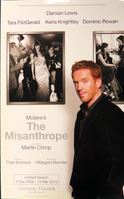 Misanthrope The Posters 12.5x20 inches
