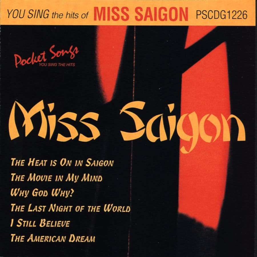 Miss Saigon Karaoke CDGs