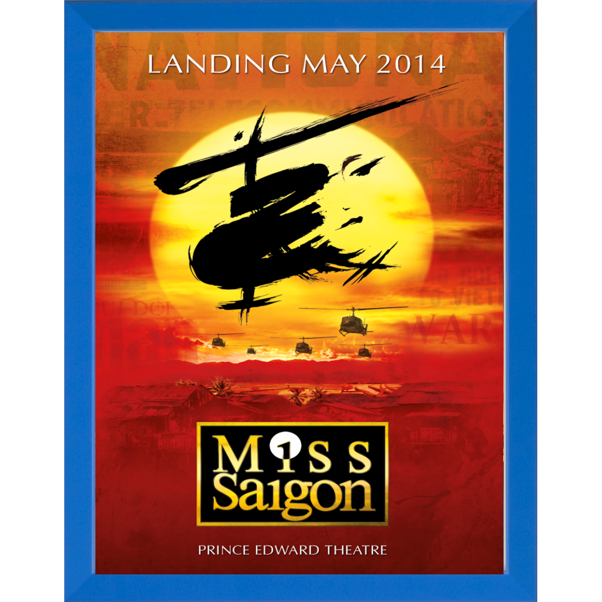 Miss Saigon 2014 Repro Posters