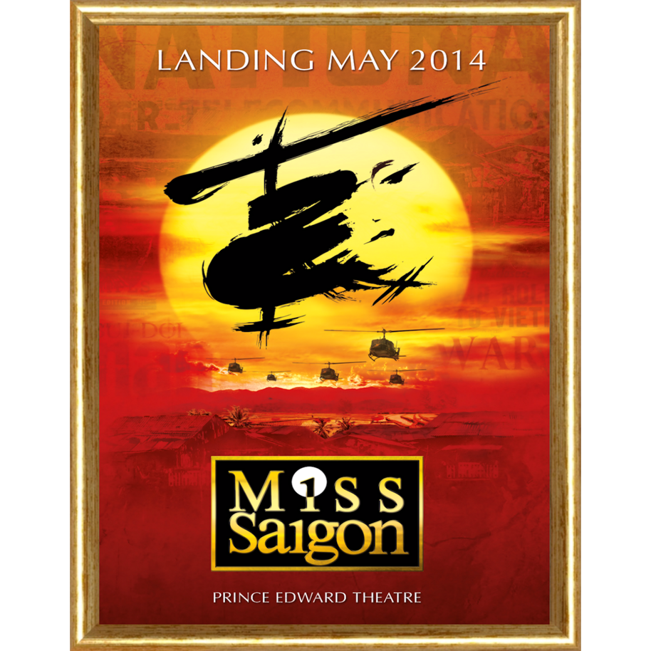 Miss Saigon 2014 Repro Posters
