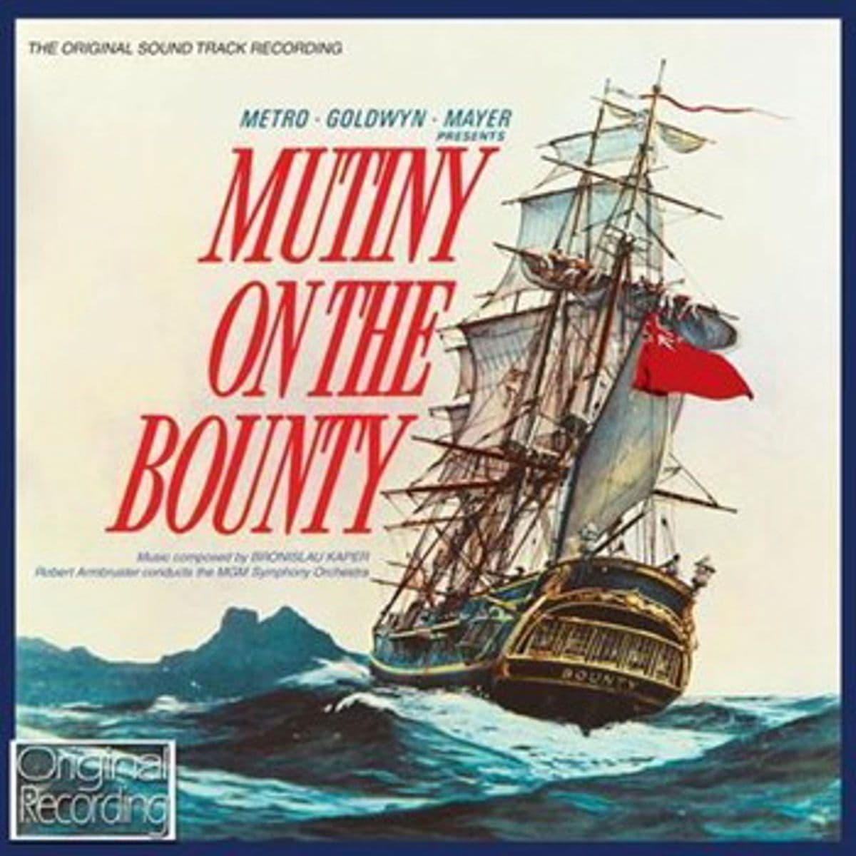 Mutiny On The Bounty Original Soundtrack CD