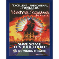 Notre Dame De Paris Dominion Theatre Repro poster