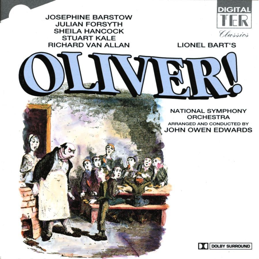 Oliver ! Lionel Bart Studio Cast Recording. CD