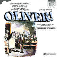 Oliver ! Lionel Bart Studio Cast Recording. CD