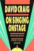 On Singing On Stage Book