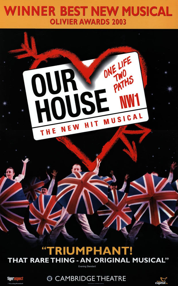 Our House Repro Poster  12.5x20 inches