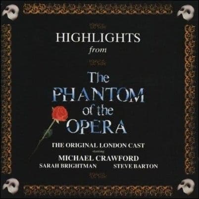 Phantom Of The Opera The (Highlights) CD