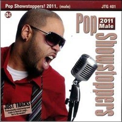 Pop Showstoppers! Male Karaoke CD