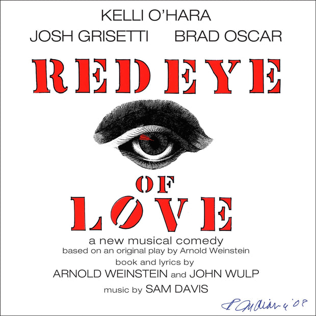 Red Eye of Love  Broadway Cast CD
