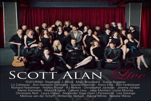 Scott Alan - Live Scott Alan - Poster