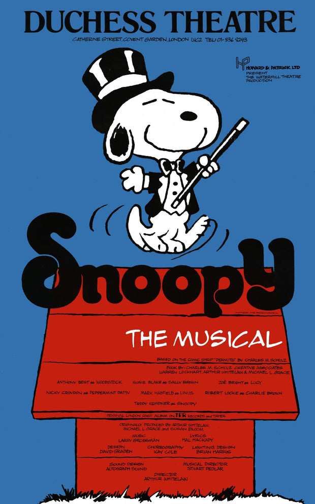 Snoopy The Musical Repo Poster