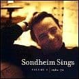Stephen Sondheim Sondheim Sings - Volume 1 1962-1972 CD