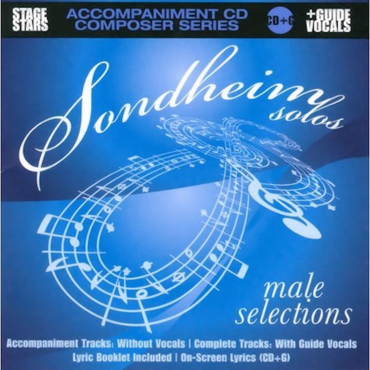 Stephen Sondheim Sondheim Solos - male Selections Karaoke CDGs
