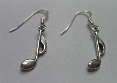 Sterling Silver quaver earrings