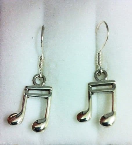 Sterling Silver semi-quaver earrings