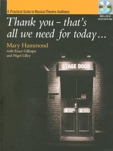 Thank You Thats All We Need For Today Book