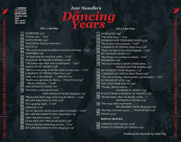 The Dancing Years Ivor Novellos
