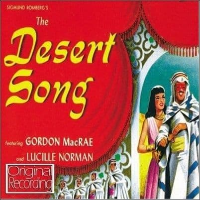 The Desert Song Studio Cast CD