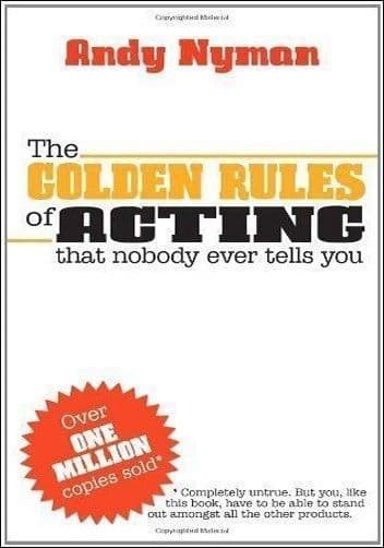 The Golden Rules of Acting Book