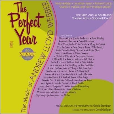 The Perfect Year The Music of Andrew Lloyd Webber CD