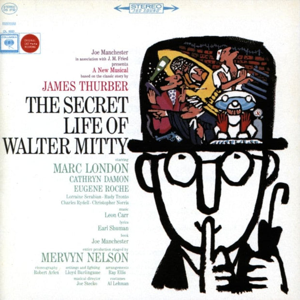 The Secret Life Of Walter Mitty Original Off-Broadway Cast CD