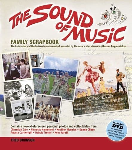 The Sound of Music Family Scrap Book and DVD