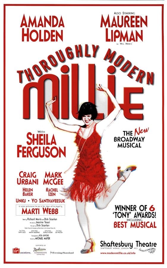 Throughly Modern Millie Repro Poster