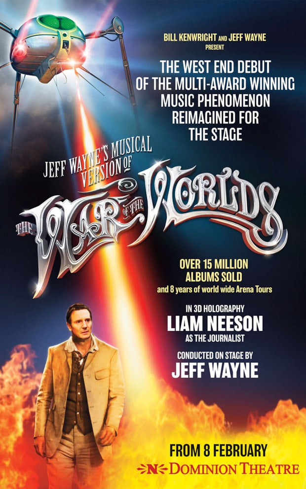 War Of The Worlds 12.5x20 inches