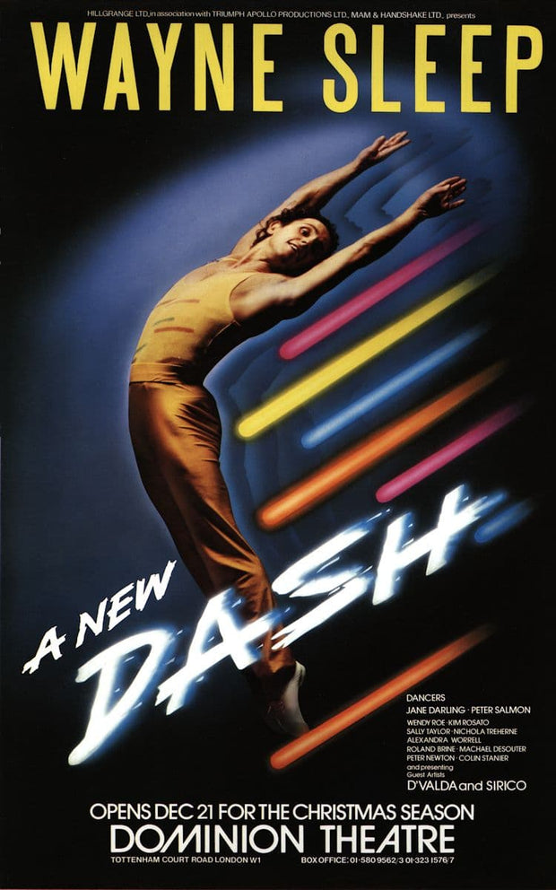 Wayne Sleep Dash Poster