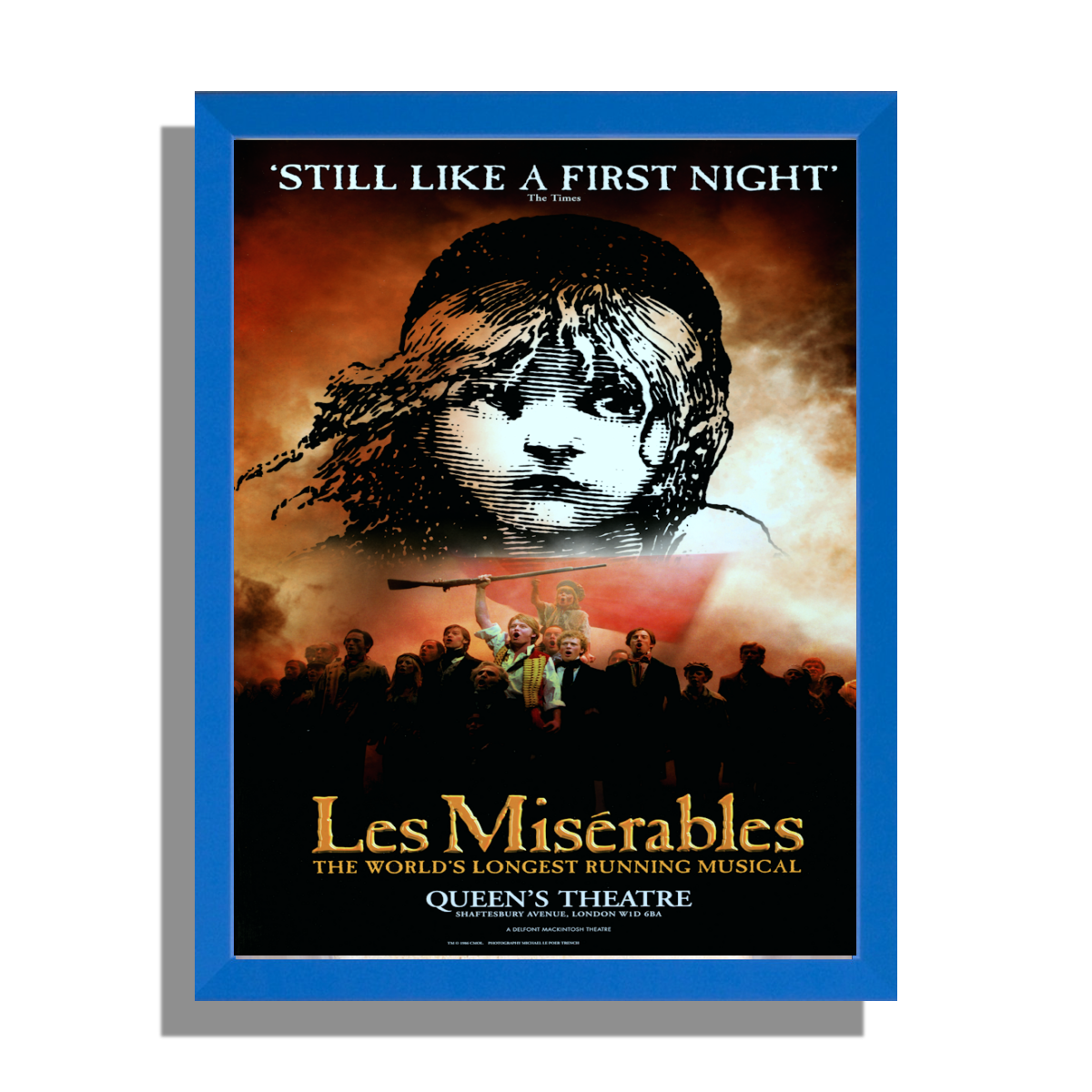 Les Miserables World's Longest Running Musicals Poster