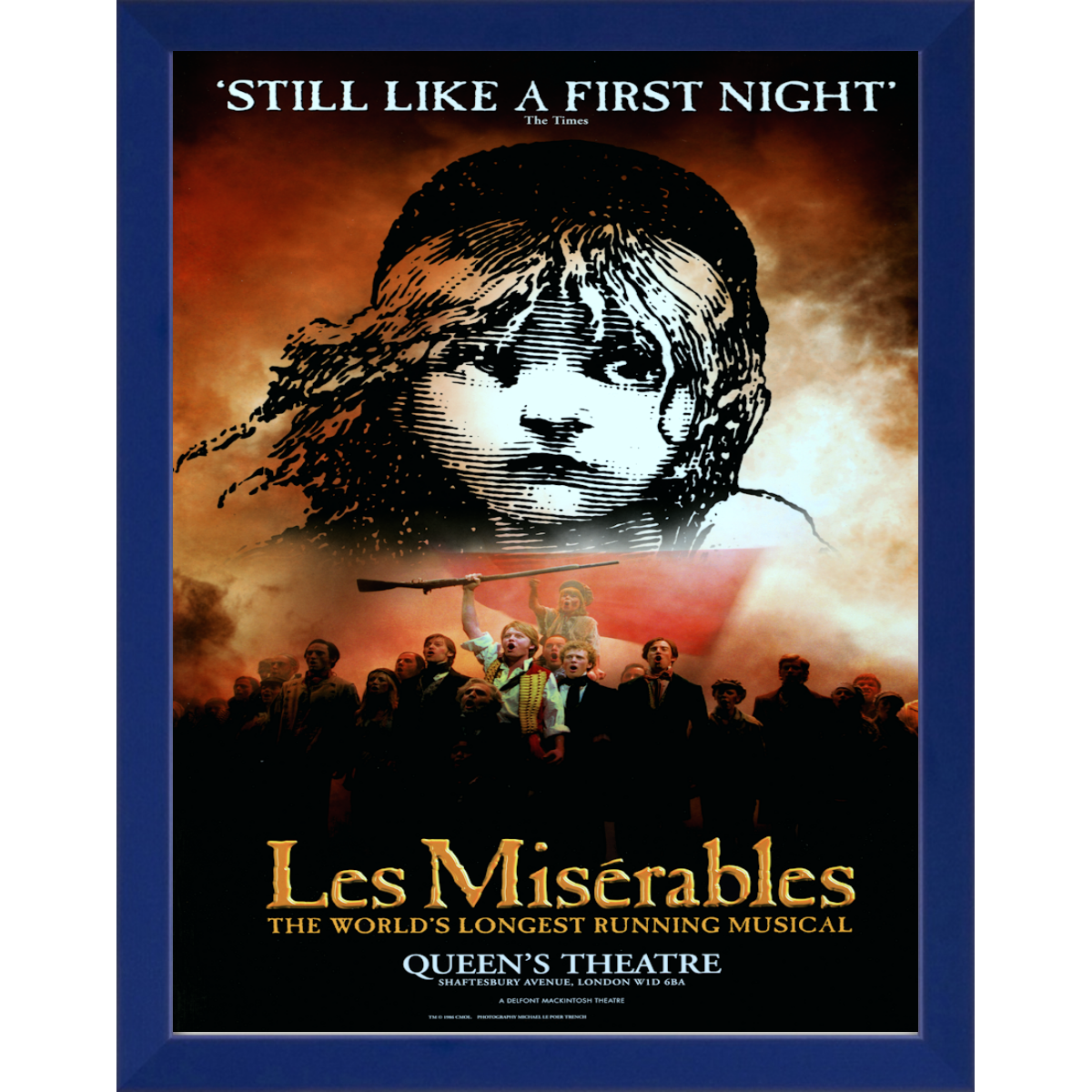 Les Miserables World's Longest Running Musicals Poster