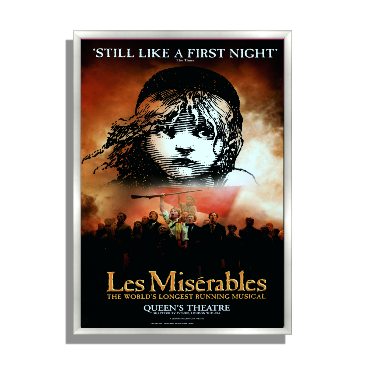 Les Miserables World's Longest Running Musicals Poster